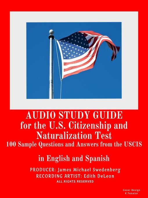 Cover image for Audio Study Guide for the U.S. Citizenship and Naturalization Test